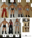 Akční figurky wrestling WWE (JAKKS) - Triple H, JBL, Hardy 
