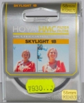 HOYA HMC SKYLIGHT (1B) MULTI-COATED 58 mm 