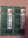 Kingston DDR2     2 x 2GB, ASINT  DDR3 2x 1GB 