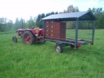 Kočovná paleta, včely, včelařské potřeby 