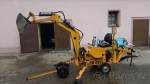 minibagr dh-0115 s  komplet doklady a technickým osvědčením 