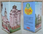 Plechovka od kávy VEDA r.1980 