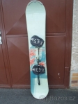 Snowboard Salomon 159cm s nášlapným vázáním 