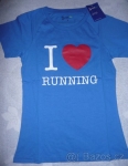 Tričko I LOVE RUNNING - nové 