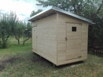 Zahradní domek chata drevostavba sprcha kadibudka wc- 